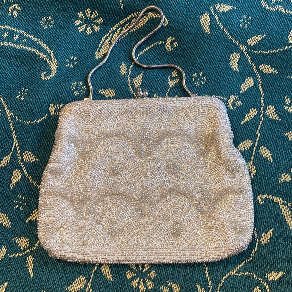 Beaded vintage handbag